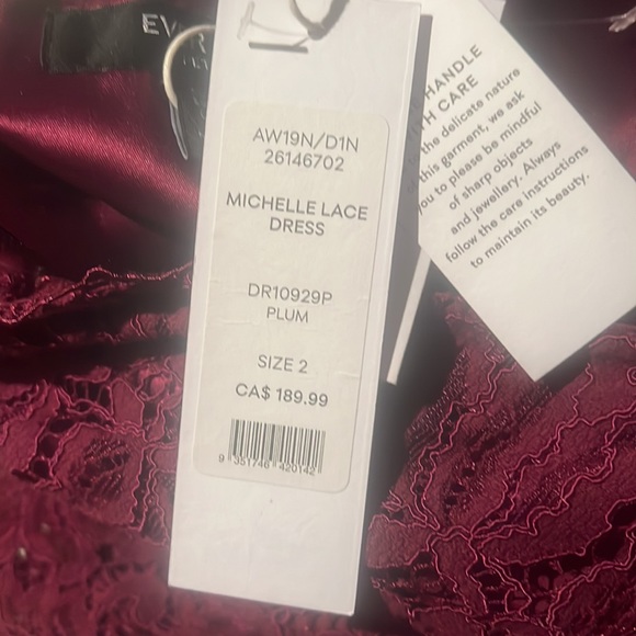 NWT Forever New Plum Purple Dress. - Picture 5 of 6